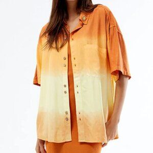 NWT RCVA Rose Machado Button Down Shirt